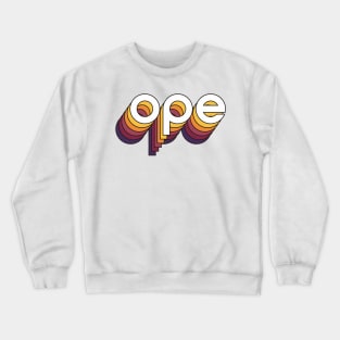 Ope! Summer Sunset Colorway Crewneck Sweatshirt